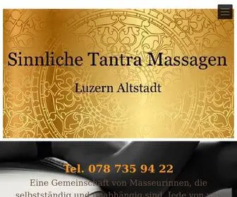 Luzern-Tantra.com(Startseite) Screenshot