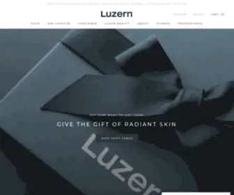 Luzernlabs.com(Elevating Clean Beauty) Screenshot