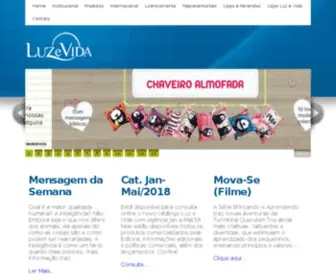 Luzevida.com.br(Luz e Vida) Screenshot