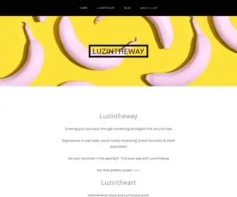 Luzintheway.com(Stories of Nutrition and the Human Condition) Screenshot