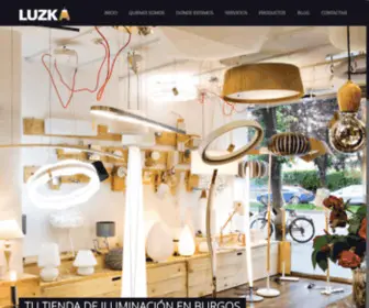 Luzka.es(Luzka Iluminación) Screenshot