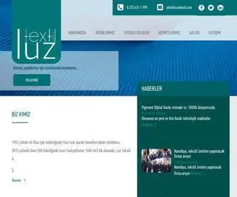 Luztekstil.com(Luz Tekstil) Screenshot