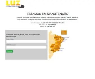 Luztransportes.com(Luz Transportes) Screenshot