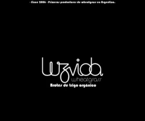Luzvida.com(Wheatgrass) Screenshot