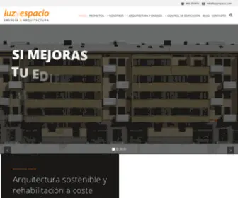 Luzyespacio.com(Arquitectos Vitoria) Screenshot