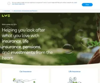LV.com(Insurance, Life Insurance, Investments & Pensions) Screenshot