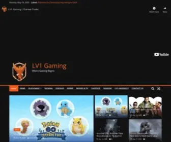 LV1Gaming.com(Lv1 Gaming) Screenshot