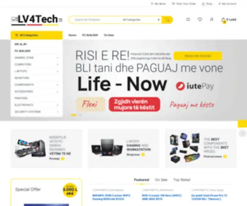 LV4Tech.com(Computers) Screenshot