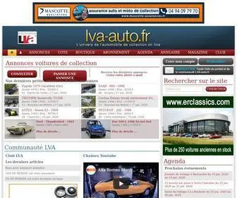 Lva-Auto.fr(LVA Auto : voitures de collection et véhicules anciens pour les passionnés) Screenshot