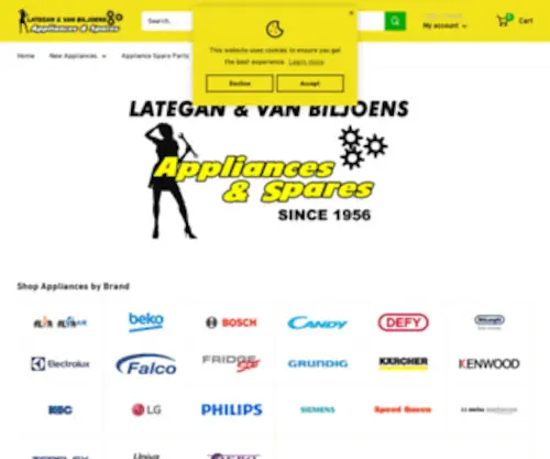 LVB.co.za(Lategan & Van Biljoens) Screenshot