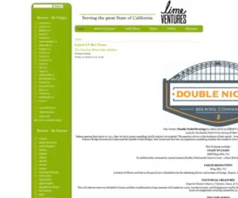 Lvbev.com(Lime Ventures) Screenshot