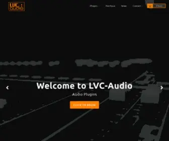 Lvcaudio.com(Audio effects plugins for mixing and mastering) Screenshot