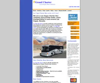 LVcharterbus.com(Grand Charter) Screenshot