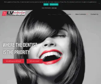 LVDDslab.com(Our dental restorations lab) Screenshot