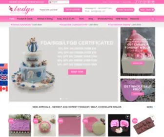 LVdge.com(Wholesale Silicone Molds) Screenshot