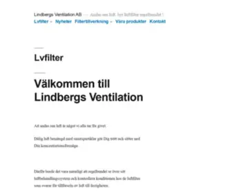 Lvfilter.se(Andas ren luft) Screenshot