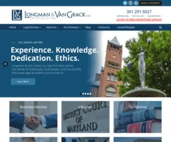 LVglawfirm.com(Longman & Van Grack) Screenshot