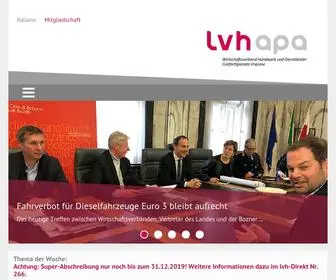 LVH.it(Wirtschaftsverband) Screenshot