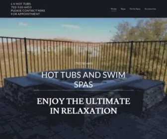 Lvhottubs.com(LAS VEGAS HOT TUBS) Screenshot