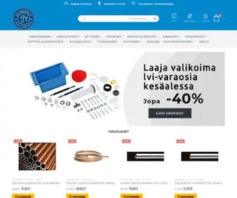 Lvi-Kauppa.fi(LVI-Tuotteet) Screenshot