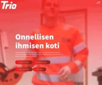 Lvi-Trio.fi(Talotekniikkaa ja korjausrakentamista ammattitaidolla) Screenshot