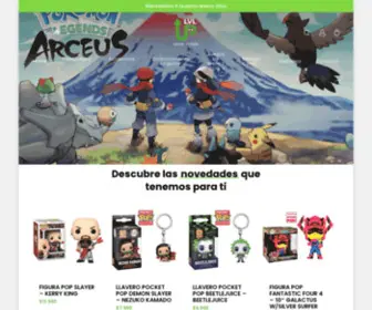 Lvlup.cl(Tienda de videojuegos y coleccionables) Screenshot