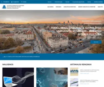 Lvma.lt(Lietuvos vairuotojų mokymo ir kvalifikacijos kėlimo mokyklų asociacija) Screenshot