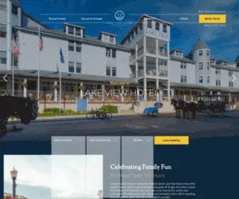 Lvmackinac.com(Mackinac Island Hotels) Screenshot