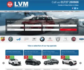 LVM.co.uk(Best Car Leasing Deals UK) Screenshot