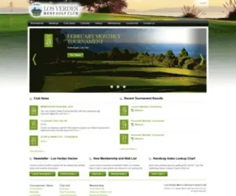 LVMGC.com(Los Verdes Men's Golf and Country Club) Screenshot