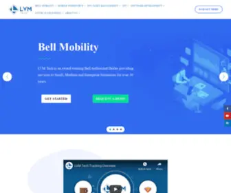 LVmtech.com(Telecommunication and software solutions) Screenshot