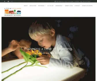 LVNS.org(Little Village Nursery School) Screenshot