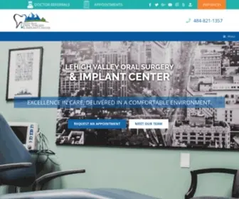Lvoralsurgery.com(Oral Surgeon in Lehigh Valley) Screenshot