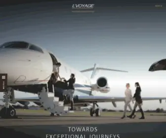 Lvoyage.aero(L'voyage) Screenshot