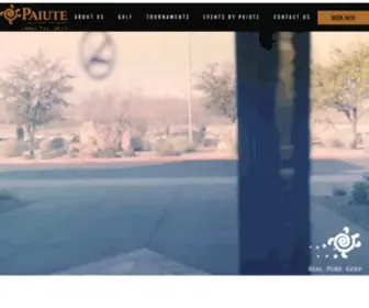Lvpaiutegolf.com(Las Vegas Paiute Tribe) Screenshot