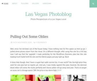 LVphotoblog.com(Photo Perspectives of a Las Vegas Local) Screenshot