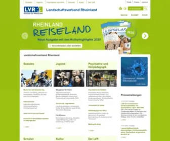 LVR.de(Der landschaftsverband rheinland (lvr)) Screenshot