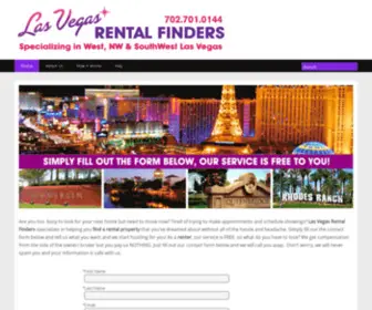 Lvrentalfinders.com(LV Rental Finders) Screenshot