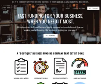 LVRgfunding.com(LVRG BUSINESS FUNDING) Screenshot