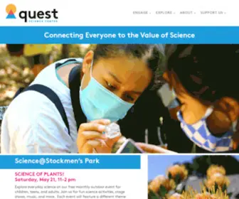 LVscience.org(Quest Science Center) Screenshot