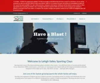 LVSclays.com(Sporting Clay Shooting) Screenshot