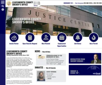 LVsheriff.org(Leavenworth County Sheriff's Office) Screenshot
