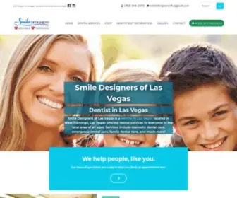 LVsmiledesigners.com(Dentist in Las Vegas) Screenshot