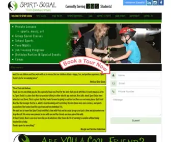 LVsportsocial.com(Teach) Screenshot