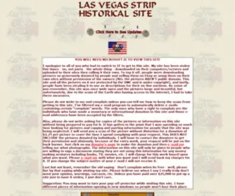 LVStriphistory.com(Las Vegas Strip History Website) Screenshot