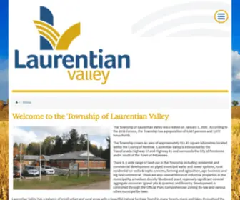 Lvtownship.ca(Township of Laurentian Valley) Screenshot