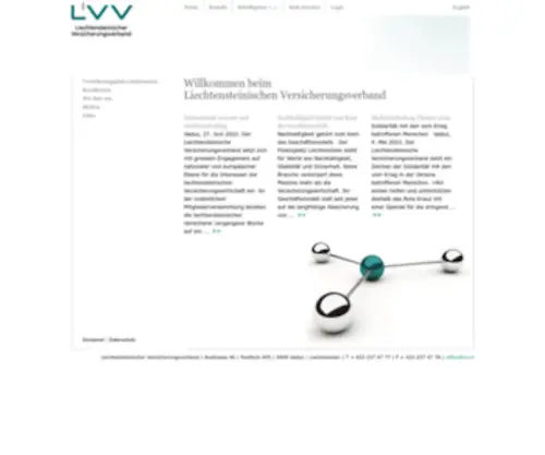 LVV.li(Liechtensteinischer Versicherungsverband) Screenshot