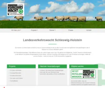 LVW-SH.de(Landesverkehrswacht Schleswig) Screenshot