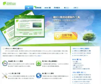 Lvyeusb.com(绿叶一键重装系统网) Screenshot