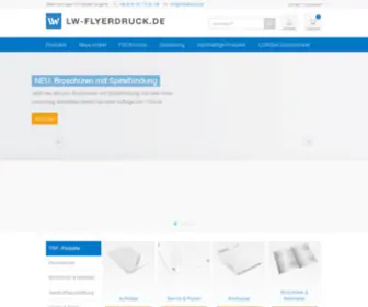 LW-Flyerdruck.de(Ihre) Screenshot